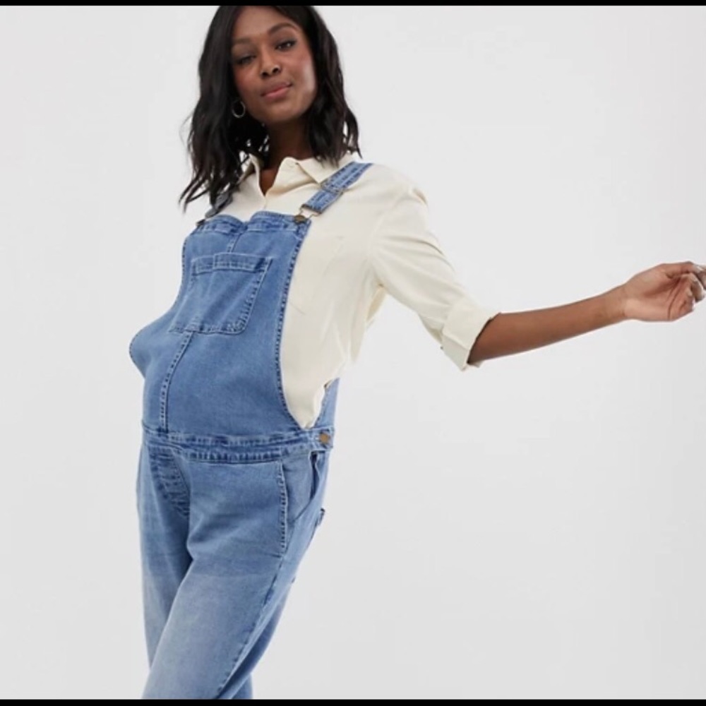ASOS Bandia maternity relaxed fit overalls